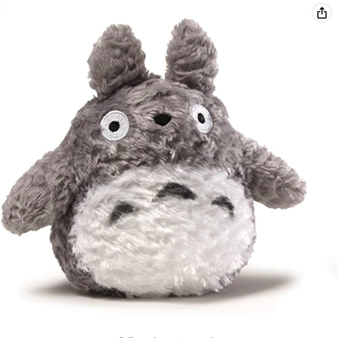 Fluffy. A stuffed animal.