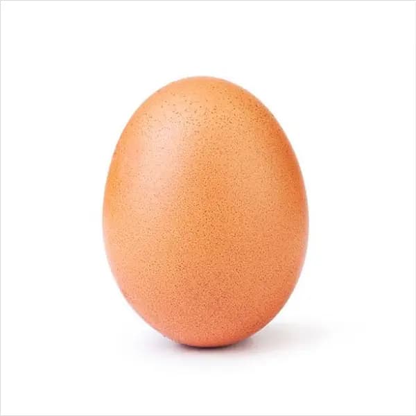 Most liked egg post on Instagram